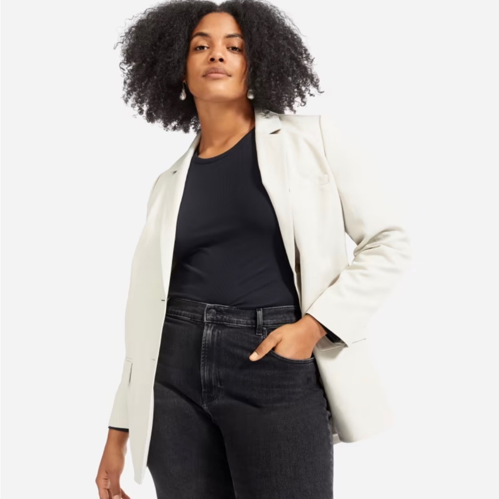 Everlane Cotten Linen Blazer